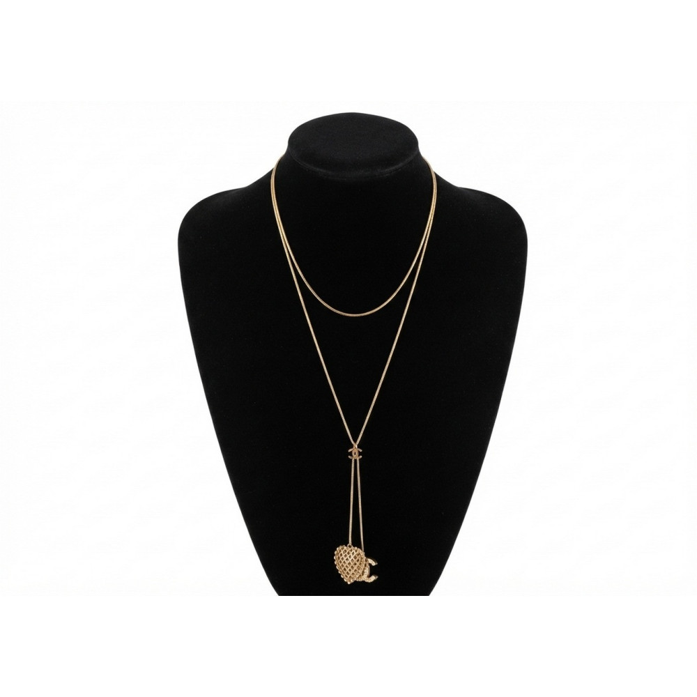 Chanel Collana Coco Acciaio Oro