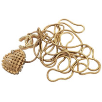 Chanel Collana Coco Acciaio Oro