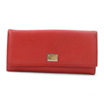 Dolce & Gabbana Portafoglio Pelle Rossa