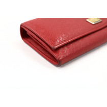 Dolce & Gabbana Portafoglio Pelle Rossa