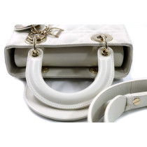 Dior Lady Small Pelle Avorio