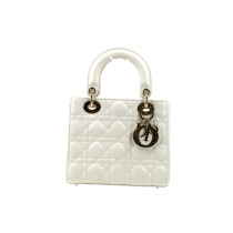 Dior Lady Small Pelle Avorio