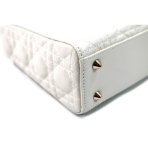 Dior Lady Small Pelle Avorio