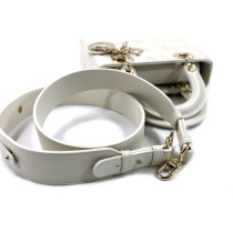 Dior Lady Small Pelle Avorio