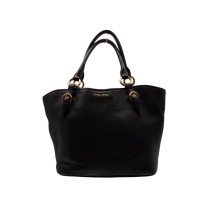 Miu Miu Shopping Pelle Nera