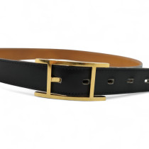 Hermes Cintura Vintage Pelle Nera