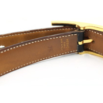 Hermes Cintura Vintage Pelle Nera