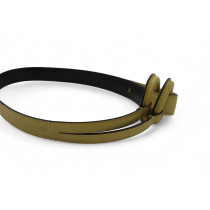 Gucci Cintura Pelle Gialla