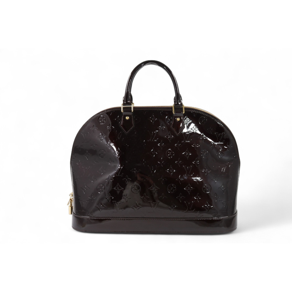 Louis Vuitton Alma Vernis Bourgundy
