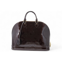 Louis Vuitton Alma Vernis Bourgundy