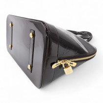 Louis Vuitton Alma Vernis Bourgundy