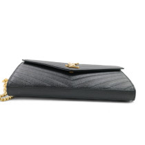Saint Laurent Cassandre Pelle Nera