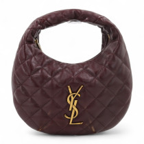 Saint Laurent Icarino Pelle Bordeaux