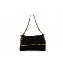 Stella McCartney Falabella Fold-Over Tote Nera