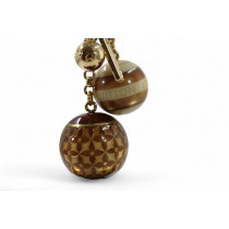Louis Vuitton Charms Resina e Metallo Marrone