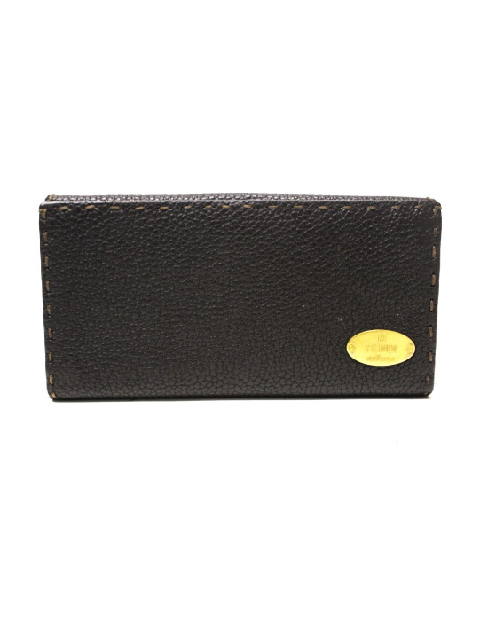 Fendi Brown Leather Wallet