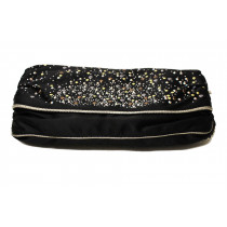 Dolce & Gabbana Schwarze Satin Clutch