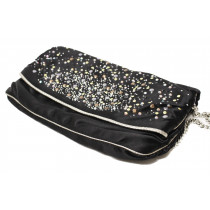 Dolce & Gabbana Black Satin Clutch