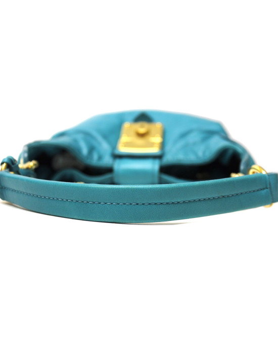 Miu Miu Turquoise Shopping Bag