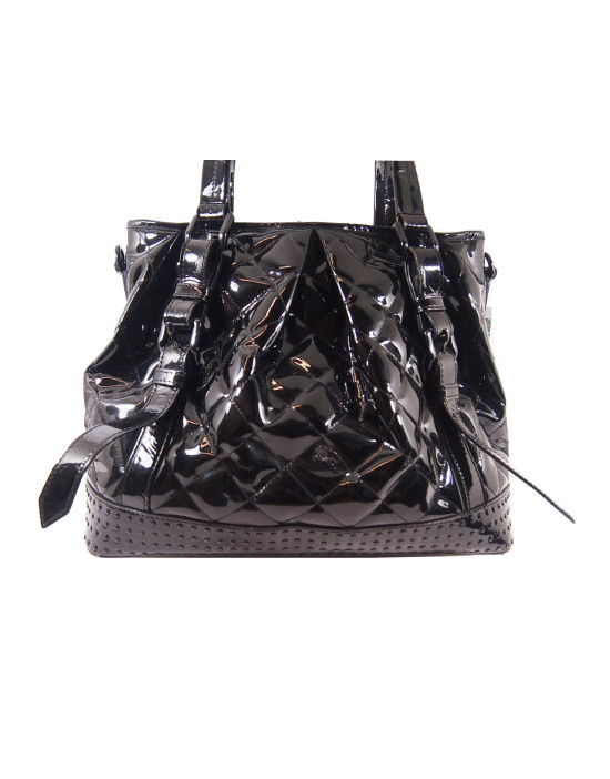 Burberry Shopping Vernis Noir