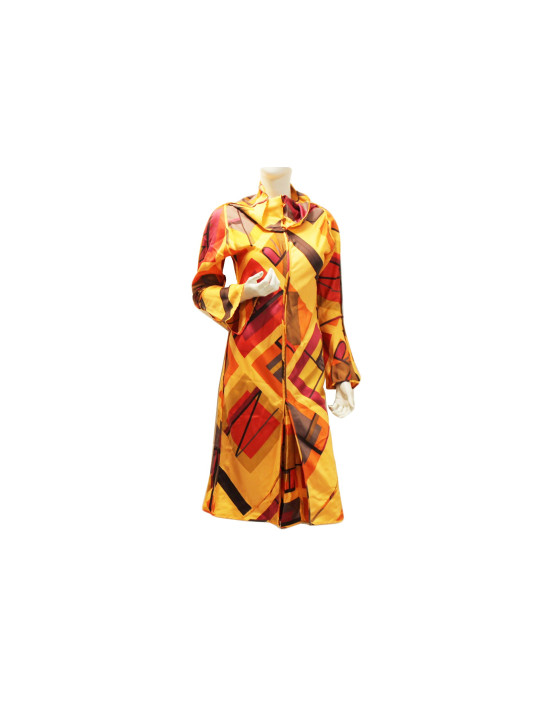 Fendi Silk Patterned Dress