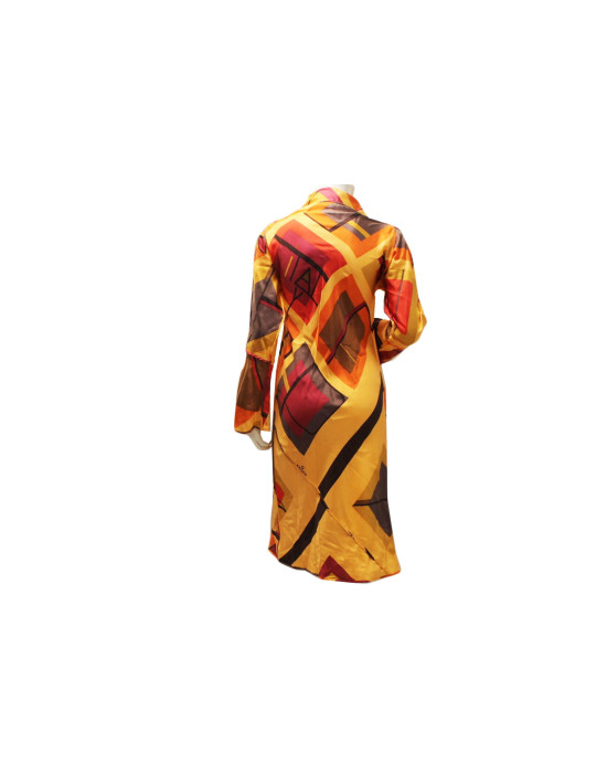 펜디 실크 패턴 드레스