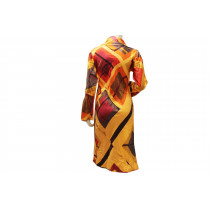 Fendi Silk Patterned Dress