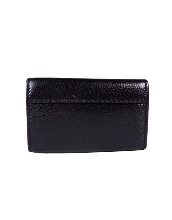 Chloè Black Leather Keychain