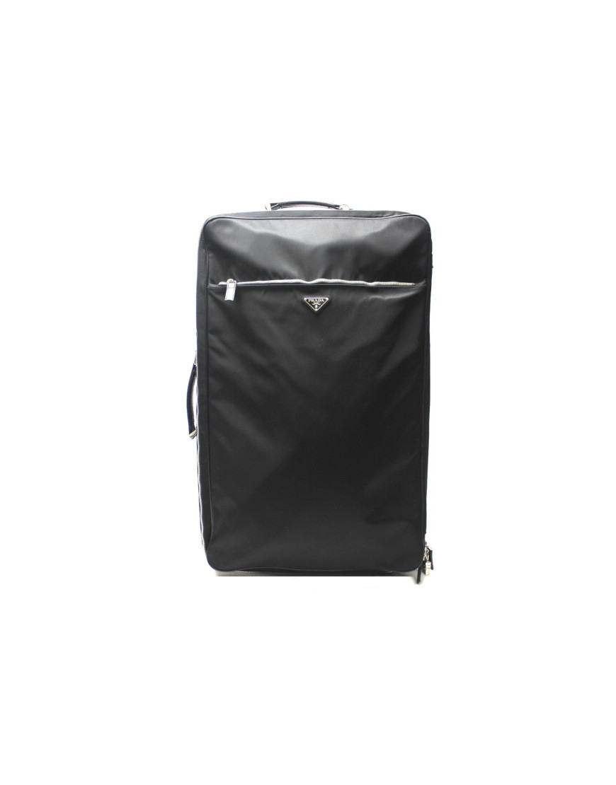 Prada Trolley Stoff Schwarz