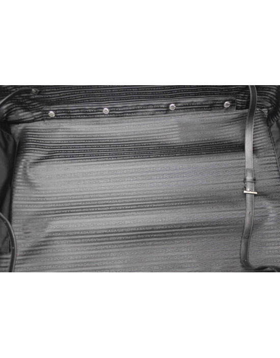Prada Trolley Stoff Schwarz