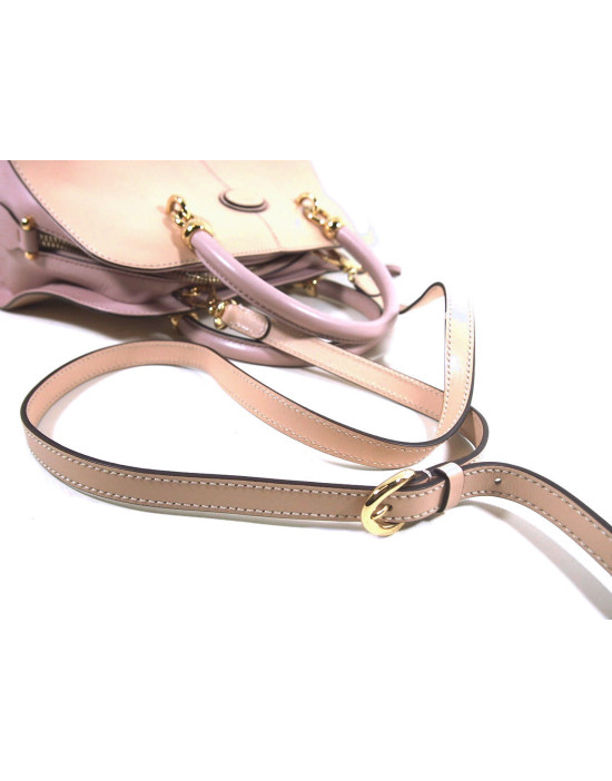 Tod's Nude Leather Shopping Bag