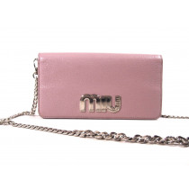 Miu Miu Pochette Pelle Rosa