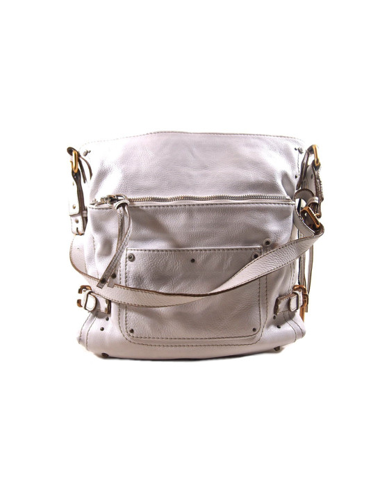 클로이 패딩턴 화이트 숄더백