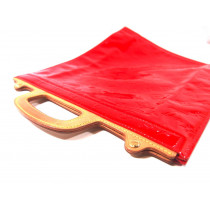 Louis Vuitton Sac Plat Vernis Red