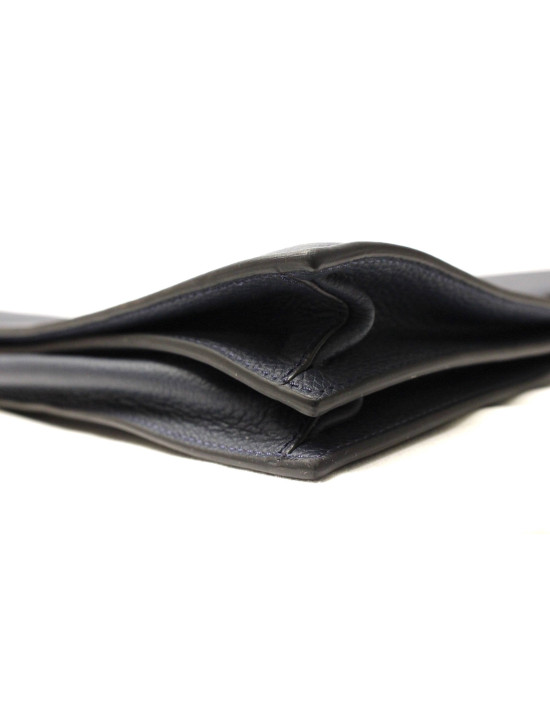 Cartable Hermes en Cuir Bleu