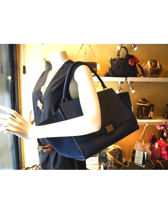 Celine Trapeze Blu