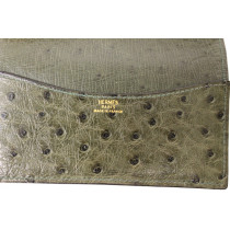 HermÃ¨s Porta agenda in struzzo