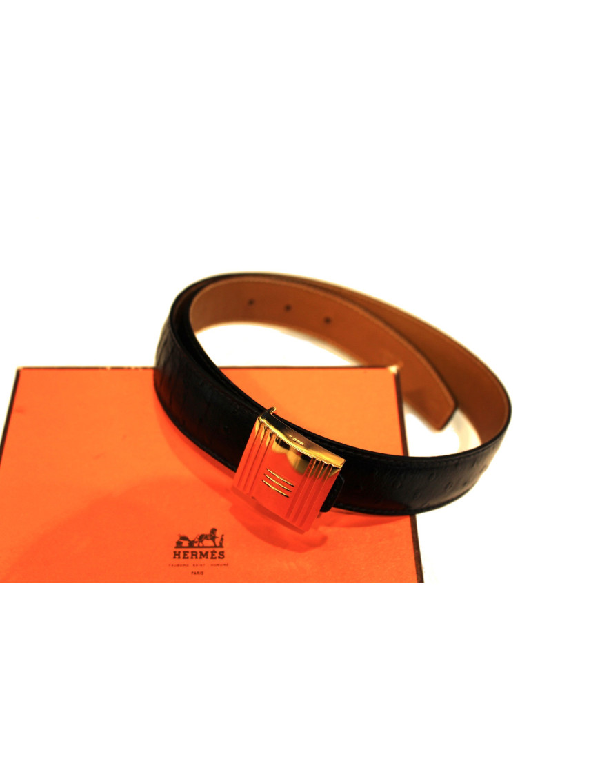 HermÃ©s Cintura in struzzo