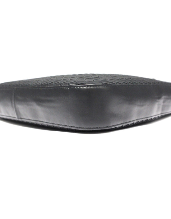 보테가 베네타 쇼핑 블랙 가죽
