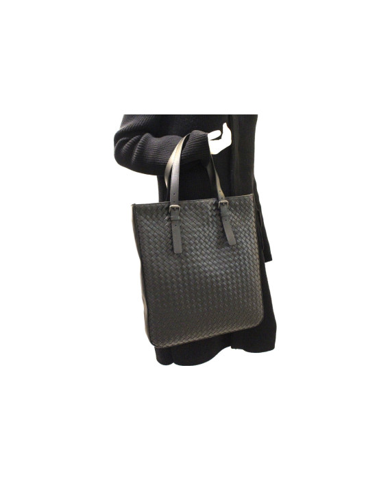 Bottega Veneta Shopping Cuir Noir