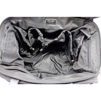 Prada Beauty Case Segeltuch Schwarz