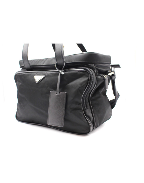Prada Beauty Case Tela Vela Nero