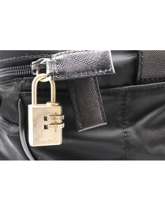 Prada Beauty Case Tela Vela Nero