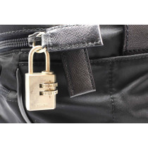 Prada Beauty Case Segeltuch Schwarz