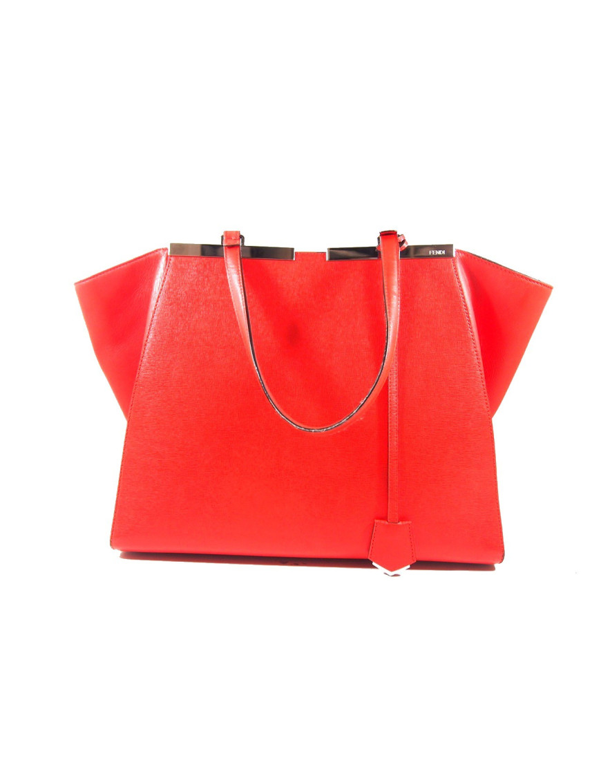 Fendi 3jours Red Leather